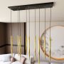 Emibig Selter Gold 13329 lampa wisząca powyżej 6x8 W czarna zdj.3