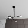 Emibig Modus 13394 lampa wisząca 4x12 W czarna zdj.5