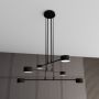 Emibig Modus 13396 lampa wisząca 6x12 W czarna zdj.4
