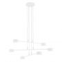 Emibig Modus 13406 lampa wisząca 6x12 W biała zdj.1