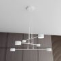 Emibig Modus 13406 lampa wisząca 6x12 W biała zdj.5