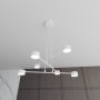 Emibig Modus 13406 lampa wisząca 6x12 W biała zdj.6