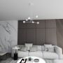 Emibig Modus 13406 lampa wisząca 6x12 W biała zdj.9