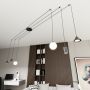 Emibig Fuji 13496 lampa wisząca 6x0 W czarna zdj.3