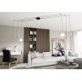 Emibig Fuji 13506 lampa wisząca 6x W czarna-złota zdj.4