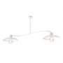 Emibig Foster 13542 lampa wisząca 2x10 W biała zdj.1