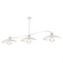 Emibig Foster 13543 lampa wisząca 3x10 W biała zdj.1