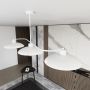 Emibig Foster 13543 lampa wisząca 3x10 W biała zdj.5