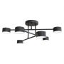 Emibig Halo 13556 lampa wisząca 6x10 W czarna zdj.1