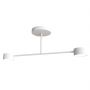 Emibig Halo 13562 lampa wisząca 2x10 W biała zdj.1