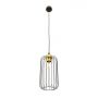 Emibig Vander 13641 lampa wisząca 1x15 W czarna-złota zdj.1