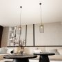 Emibig Vander 13641 lampa wisząca 1x15 W czarna-złota zdj.3