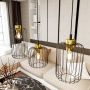 Emibig Vander 13643 lampa wisząca 3x15 W czarna-złota zdj.4