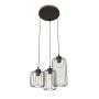 Emibig Vander 13653PREM lampa wisząca 3x15 W czarna zdj.1