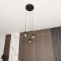 Emibig Vander 13653PREM lampa wisząca 3x15 W czarna zdj.4