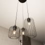 Emibig Vander 13653PREM lampa wisząca 3x15 W czarna zdj.7