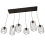 Emibig Vander 13656 lampa wisząca 6x15 W czarna zdj.3