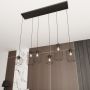 Emibig Vander 13656 lampa wisząca 6x15 W czarna zdj.4