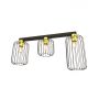 Emibig Barn 13663 plafon 3x15 W czarny-złoty zdj.1