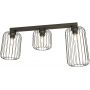 Emibig Barn 13673 lampa podsufitowa 3x15 W czarna zdj.1