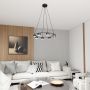 Emibig Starlit 13728 lampa wisząca x10 W czarna zdj.6