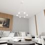 Emibig Starlit 13736 lampa wisząca 6x10 W biała zdj.5