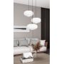 Emibig Coco 13763PREM lampa wisząca 3x15 W biała-czarna zdj.4
