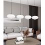 Emibig Coco 13764 lampa wisząca 4x15 W biała-czarna zdj.4