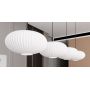 Emibig Coco 13764 lampa wisząca 4x15 W biała-czarna zdj.5