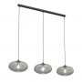 Emibig Coco 13773 lampa wisząca 3x15 W czarna-grafitowa zdj.1