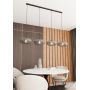Emibig Coco 13774 lampa wisząca 4x15 W czarna-grafitowa zdj.3
