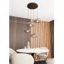 Emibig Coco 13774PREM lampa wisząca 4x15 W czarna-grafitowa zdj.3