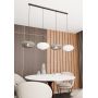 Emibig Coco 13784 lampa wisząca 4x15 W biała-czarna-grafitowa zdj.3