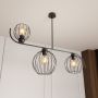 Emibig Echo 13853 lampa podsufitowa 3x15 W czarna zdj.5