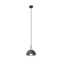 Emibig Moto 13861 lampa wisząca 1x15 W czarna-złota zdj.1