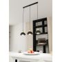 Emibig Moto 13863 lampa wisząca 3x15 W czarna-złota zdj.3
