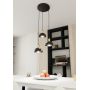Emibig Moto 13863PREM lampa wisząca 3x15 W czarna-złota zdj.3