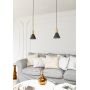 Emibig Rosa 13881 lampa wisząca 1x10 W czarna-złota zdj.5