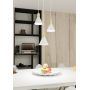 Emibig Rosa 13893PREM lampa wisząca 3x10 W biała zdj.4