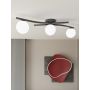 Emibig Opus 13903 lampa podsufitowa 3x10 W biała-czarna zdj.4