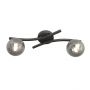 Emibig Opus 13912 lampa podsufitowa 2x10 W biała-grafitowa zdj.1