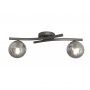 Emibig Opus 13912 lampa podsufitowa 2x10 W biała-grafitowa zdj.3