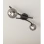 Emibig Opus 13912 lampa podsufitowa 2x10 W biała-grafitowa zdj.6