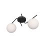 Emibig Vespa 13952 lampa podsufitowa 2x10 W biała-czarna zdj.1