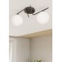 Emibig Vespa 13952 lampa podsufitowa 2x10 W biała-czarna zdj.2