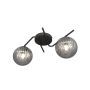 Emibig Vespa 13962 lampa podsufitowa 2x10 W czarna-grafitowa zdj.1