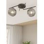 Emibig Vespa 13962 lampa podsufitowa 2x10 W czarna-grafitowa zdj.2