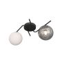 Emibig Vespa 13972 lampa podsufitowa 2x10 W biała-czarna-grafitowa zdj.1
