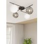 Emibig Vespa 13974 lampa podsufitowa 4x10 W biała-czarna-grafitowa zdj.2