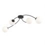 Emibig Vibra 13984 lampa podsufitowa 4x10 W biała-czarna zdj.3